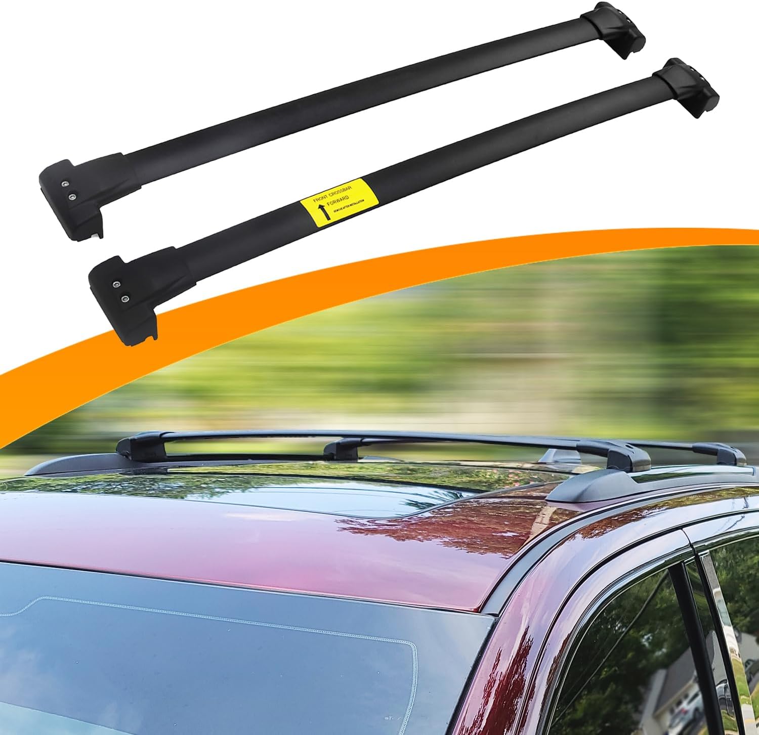 Aluminum Roof Rack Cross Bars for Jeep Grand Cherokee 2011-2021