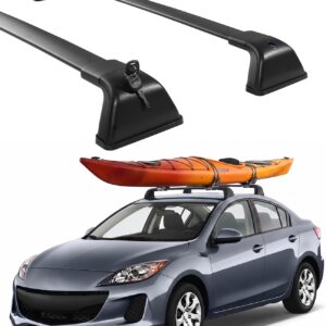 Mazda 3 Roof Rack Cross Bars - Heavy Duty Aluminum
