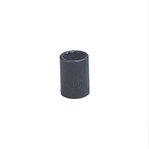 Wright Tool 3/8in 12-Point Black Socket 7/16in