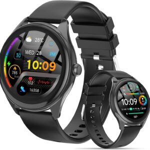 Men's Smartwatch: 1.39" HD Touchscreen, Alexa Built-in