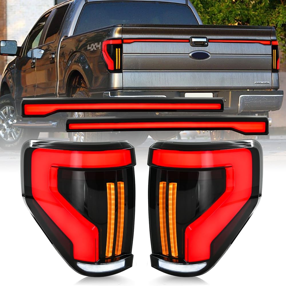 Ford F150 2009-2014 Tail Lights COOLCMP Pair