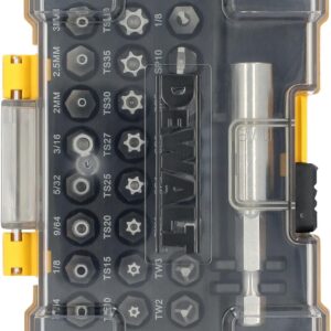 DEWALT 31-Pc Security Bit Set with Case