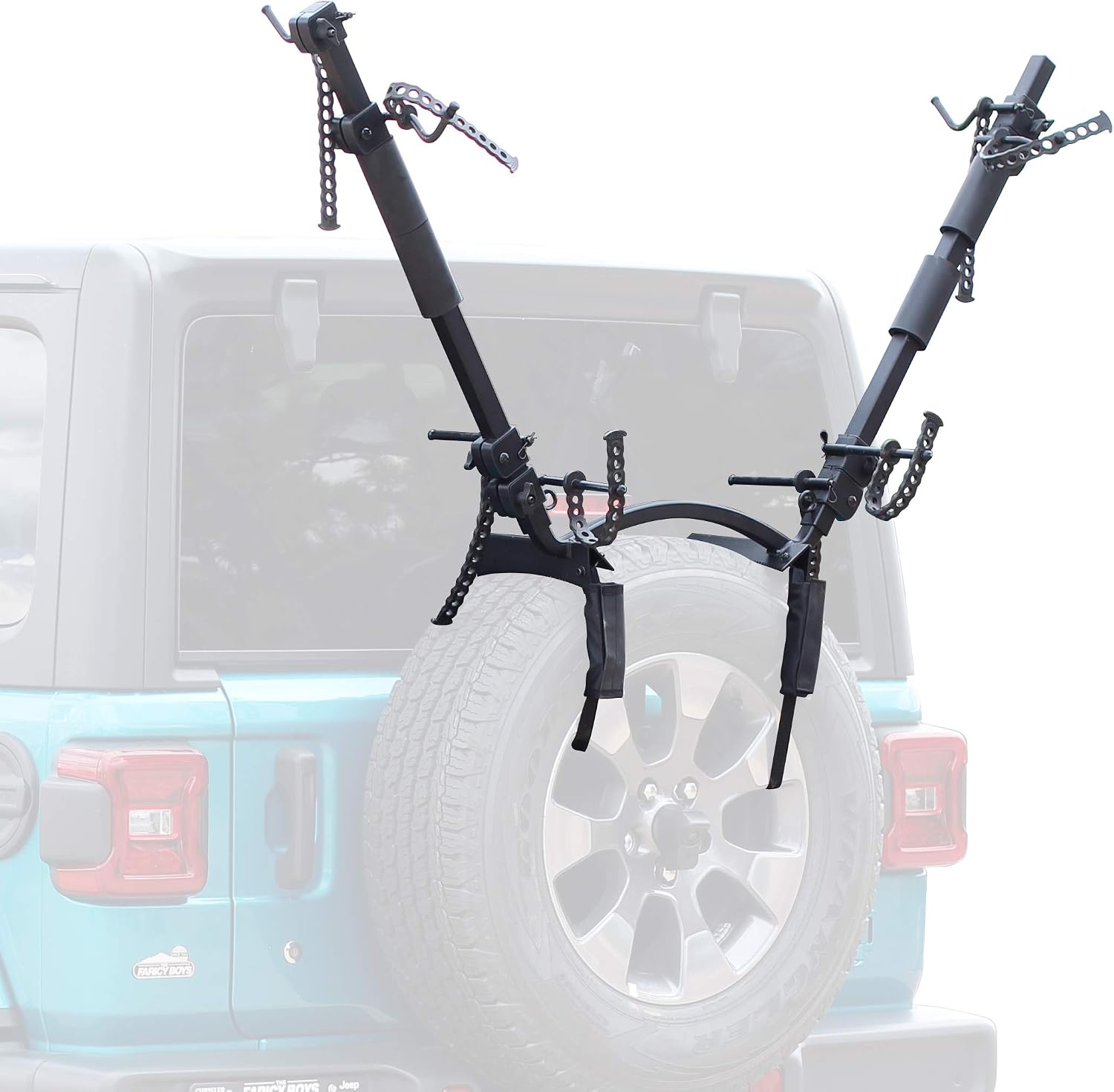 Let's Go Aero TireBiter 2-Bike VRack for Spare Tires