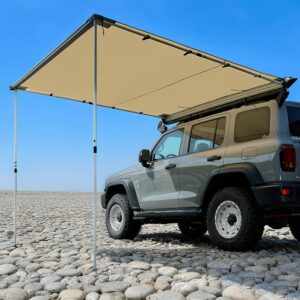 8.2ft Vehicle Awning - UV Protection & Waterproof Sun Shade