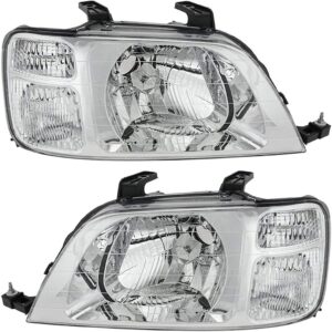 Honda CR-V Headlights 1997-2001 Pair