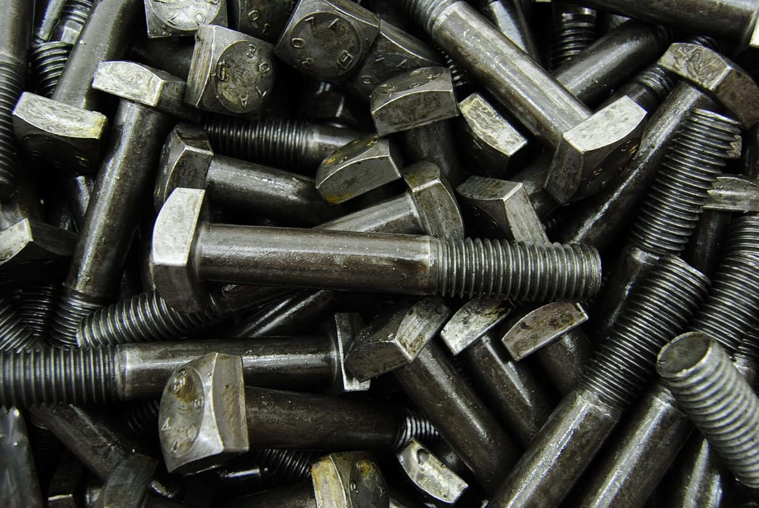 15pcs 5/8-11 x 4 Square Head Bolts A307 Unplated