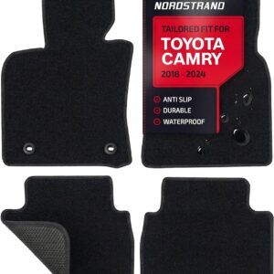 Heavy Duty Toyota Camry Floor Mats 2018-2024 | All-Weather Set