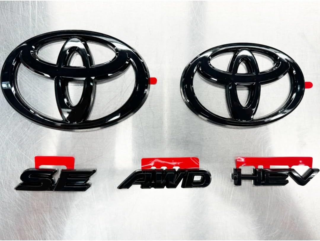 2025 Toyota Camry SE AWD Black Emblem Overlays - PT948-03253-02