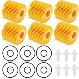 Oil Filter - 6 Pack for Toyota, Lexus, Scion & More