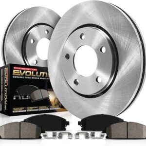 PowerStop Front Brake Kit for Pontiac Vibe & Toyota Corolla 2008-19