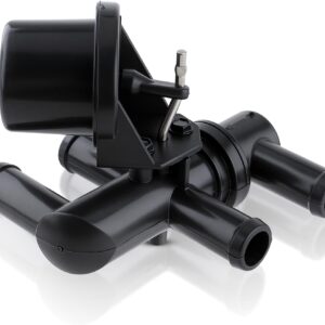 MOTOALL HVAC Heater Control Valve Solenoid F87H18495AA Black
