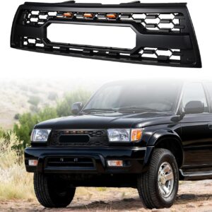 Matte Black Mesh Grille w/ LED Lights for 96-02 4Runner
