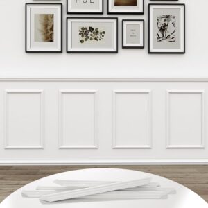 Peel & Stick Wall Molding 4-Panel Kit 16x20"