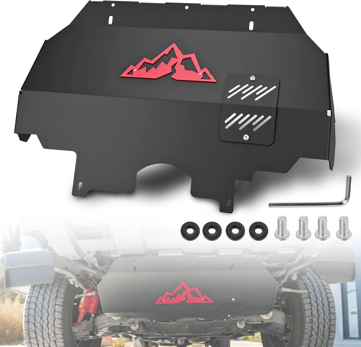 2024-2025 Tacoma Engine Skid Plate w/ Oil Access