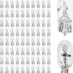 100pcs T10 LED Bulbs for Car Lights 12V Universal Fit