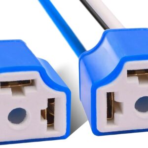 H4 Pigtail Socket Harness (Pack of 2) – Heavy-Duty Ceramic Connector