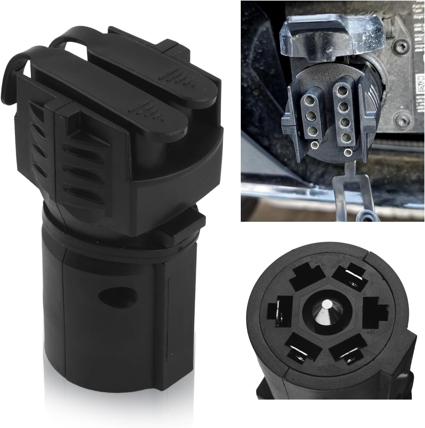 7-Pin to 4-Pin Trailer Adapter Plug & Play