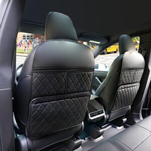 Wrenox Kick Mats for Kids - 2 Pack Car Seat Protectors