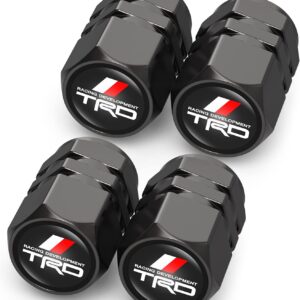 LazaKay Alloy Valve Stem Caps for Toyota TRD Sequoia Tundra Tacoma