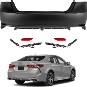 Toyota Camry SE Rear Bumper Cover (2018-2024) - Unfinished