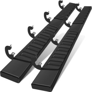 COMNOVA 6in Running Boards for Chevy Silverado 1500/2500HD Crew Cab