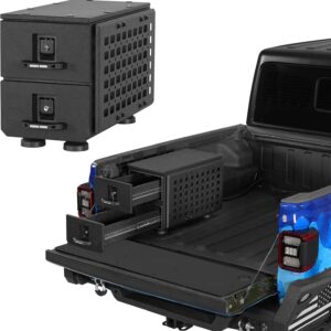 Hooke Road Truck Bed Tool Box for Jeep Gladiator & Tacoma