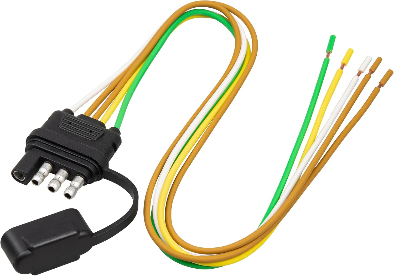 Oyviny 4-Pin Trailer Wiring Harness 18" 5-Wire Kit
