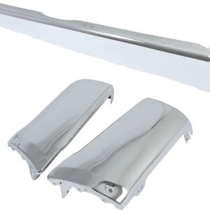 ALMULOO Rear Bumper for 1996-2001 Toyota 4Runner Chrome Steel