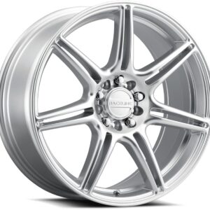 Raceline Apex Hyper Silver 17x7.5 Car Wheels - 5x100/5x114.3