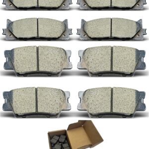 CCTECHMASS Brake Pads Set Lexus ES350 Avalon Camry 2007-2018