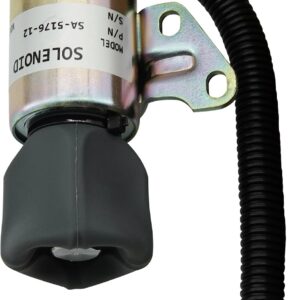 12V Fuel Shut Off Solenoid SA-5176-12 Compatible with Kubota & Chevy Engines