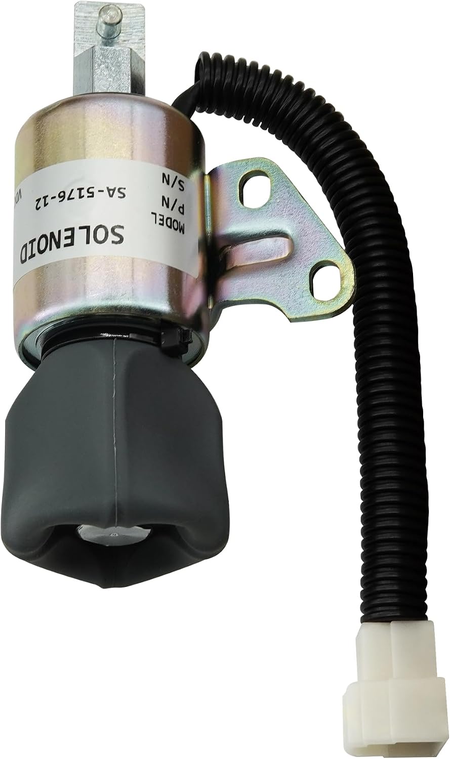 12V Fuel Shut Off Solenoid SA-5176-12 Compatible with Kubota & Chevy Engines