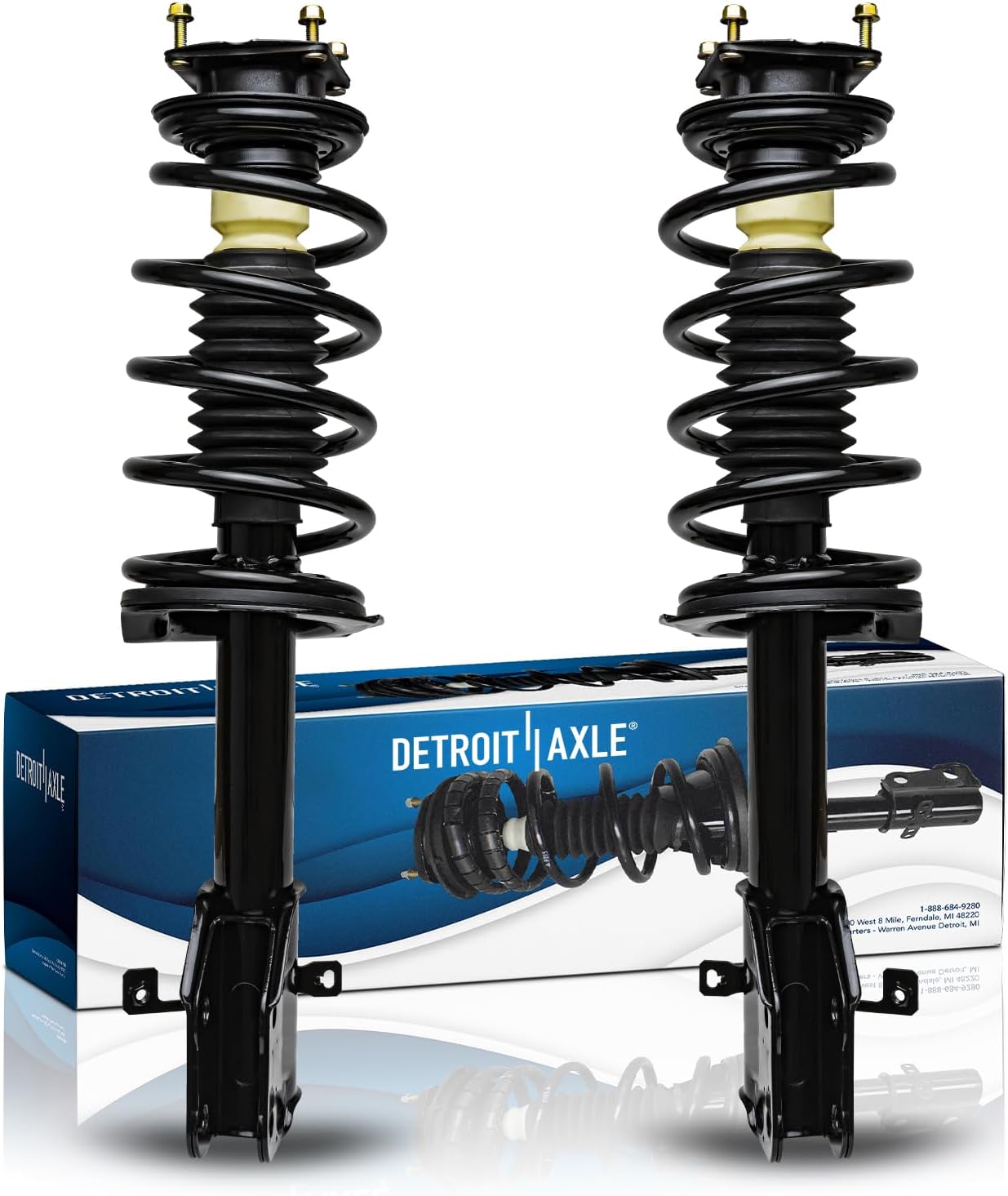 Detroit Axle Front Struts for 2007-2015 Ford Edge & Lincoln MKX