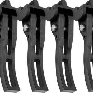 4-Piece Tonneau Cover Clamps for Truck Bed Covers