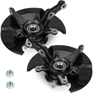 Front Steering Knuckle & Wheel Bearing Hub for Honda Civic 2006-2011