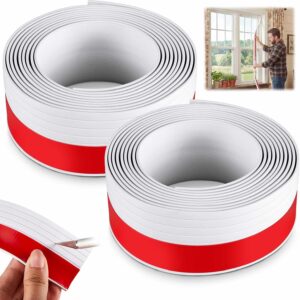 Yuntau White Vinyl Window & Door Seal 24ft Bundle