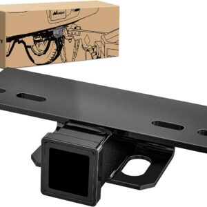 Nilight 5000 Lb Bumper Hitch Receiver, 2-Inch, Bolt-On