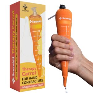 SenseAid Carrot Splint for Hand Contracture Therapy