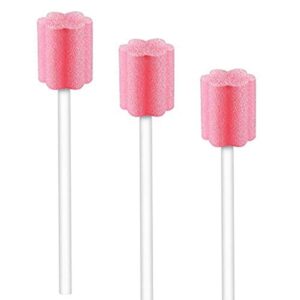 100 Sterile Mouth Swabs – Gentle Dental Cleaning Sticks