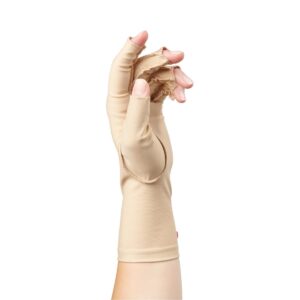 Medline Tan Edema Compression Gloves
