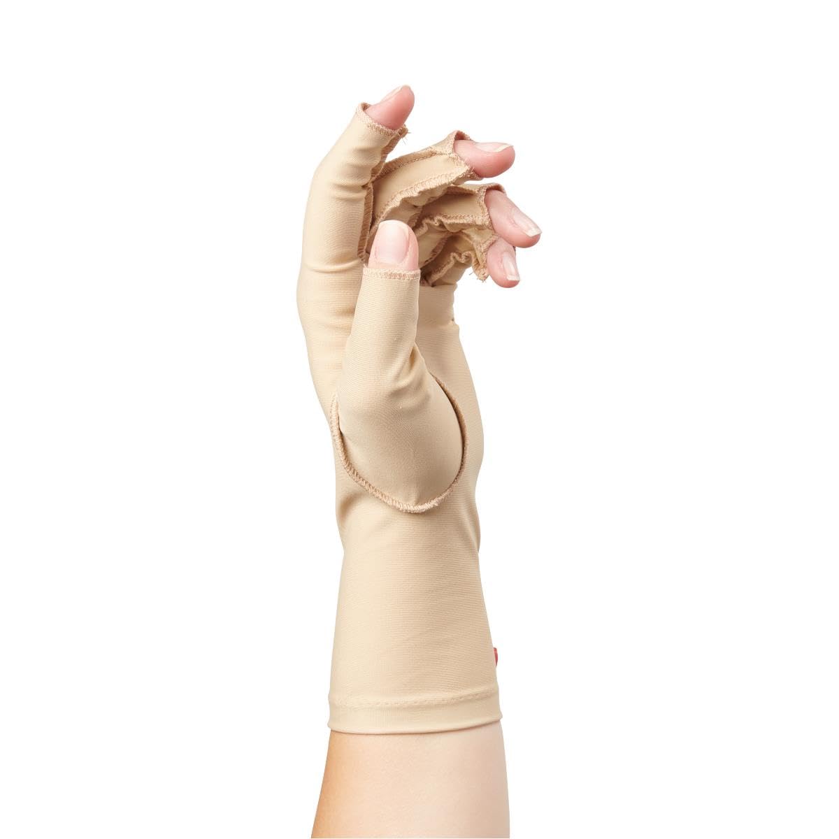Medline Tan Edema Compression Gloves