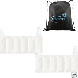 Lumintrail Hydrocollator Moist Heat Packs, 5" x 12" (2-Pack)