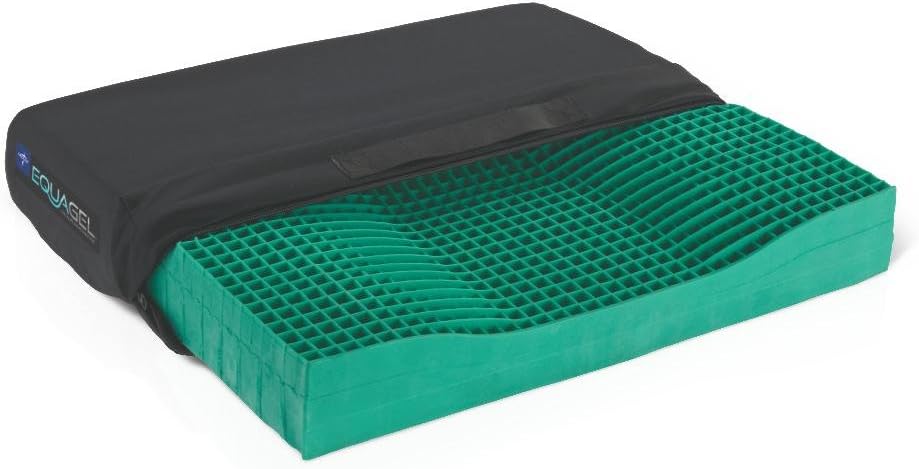 Medline EquaGel Contour Cushion, 18x16, Gel Seat Cushion