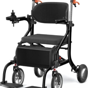 FreeWink 3-in-1 Electric Wheelchair & Walker, 20 Miles Range