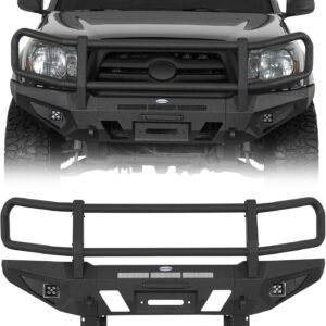 Hooke Road Tacoma Front Bumper w/ Grille Guard 2005-2015
