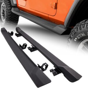 6" OE Style Running Boards for 2018-2026 Jeep Wrangler JL 4-Door