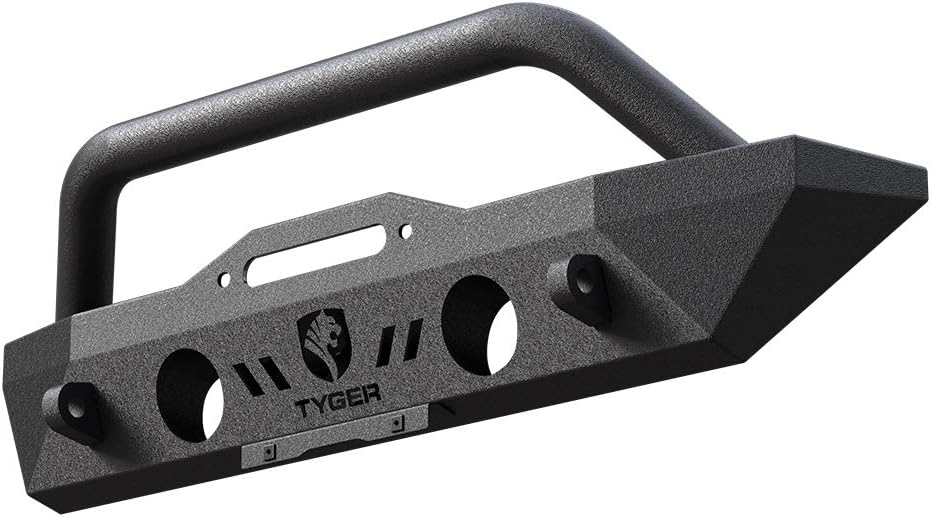 Tyger FURY Stubby Front Bumper for Jeep Wrangler JK/JL & Gladiator