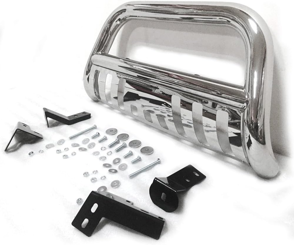 3" Chrome Bull Bar for 2005-2015 Toyota Tacoma
