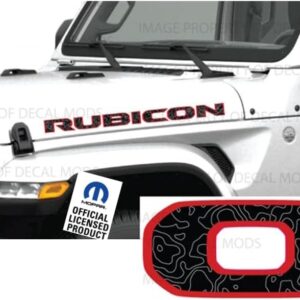 Rubicon Decals for Jeep Wrangler & Gladiator 2018-2026