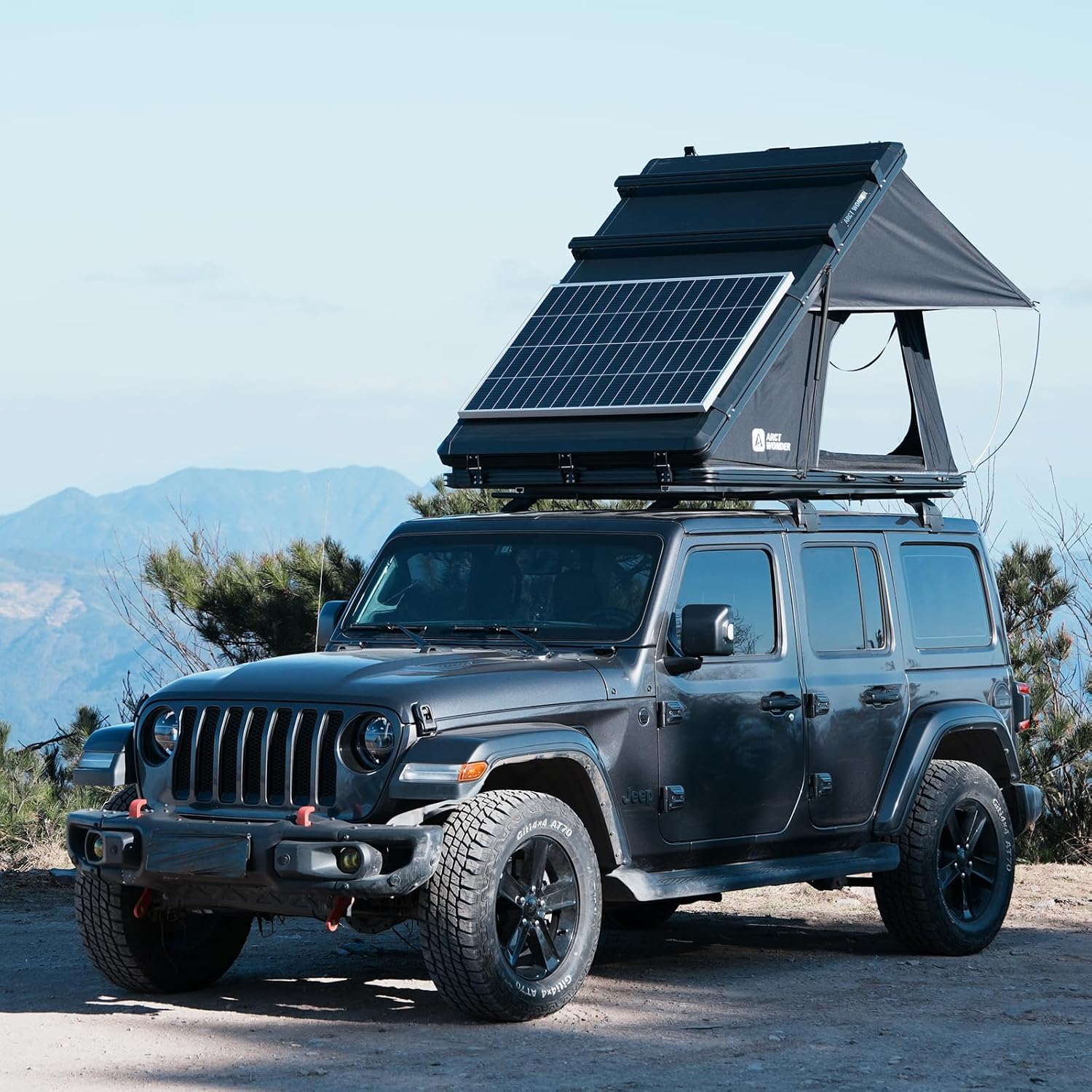 ARCTWONDER Solar Rooftop Tent - Jeep, Truck & SUV Camping